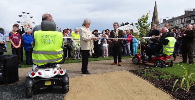 Silloth Green’s Community Garden is open!