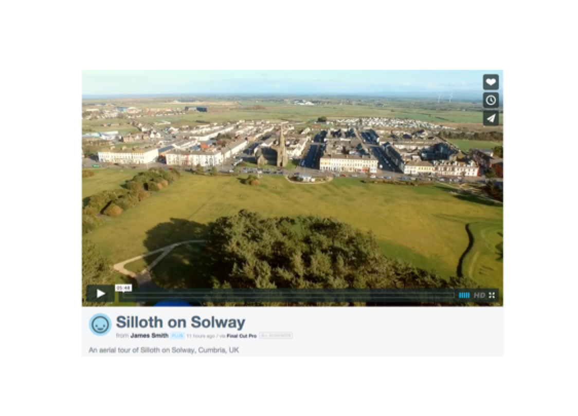 Video of Silloth and the Green, August 2015