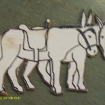 Donkeys paper pattern