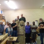 Woodcarving Guys and chair