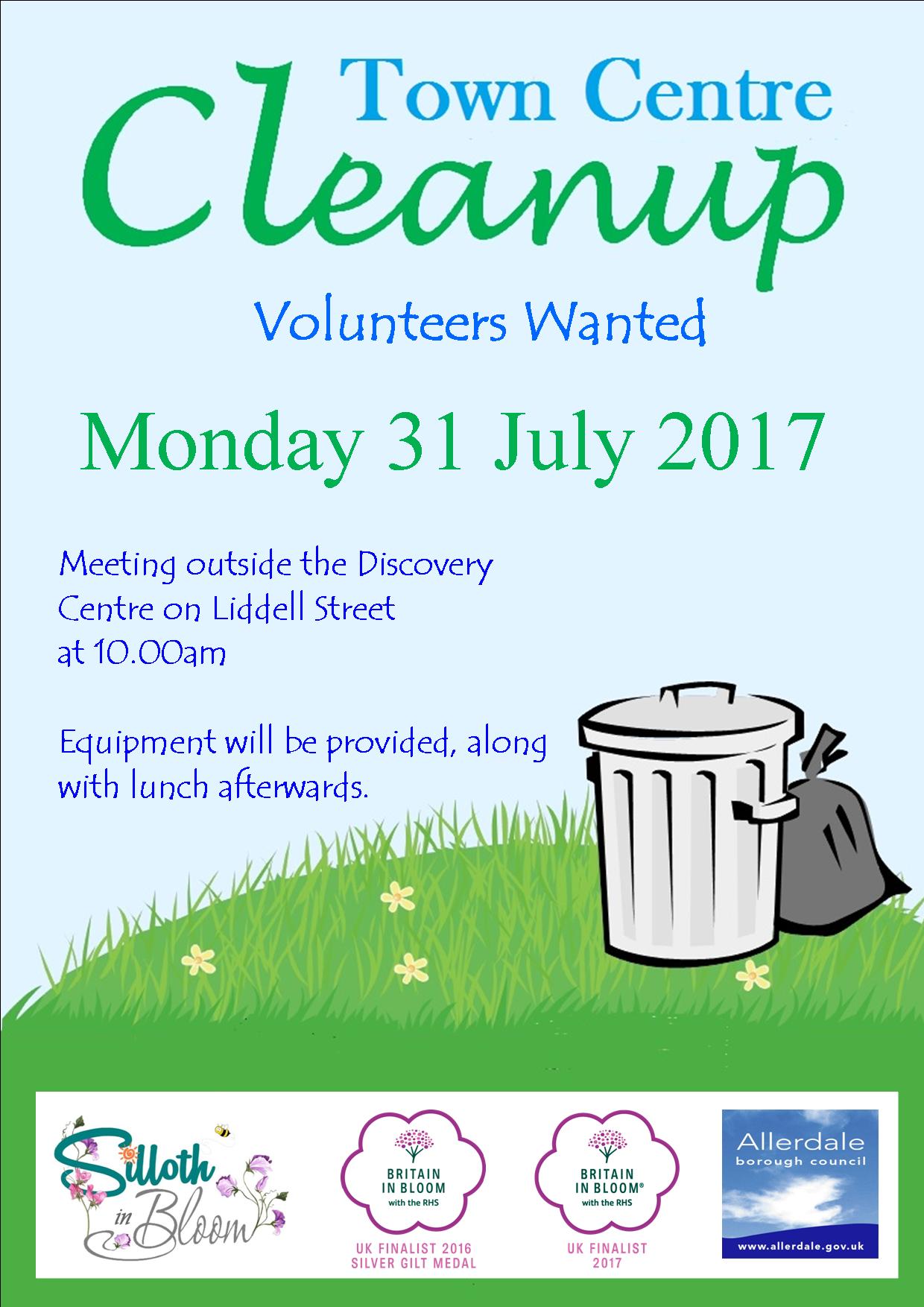 Town Centre Cleanup 31 July 2017